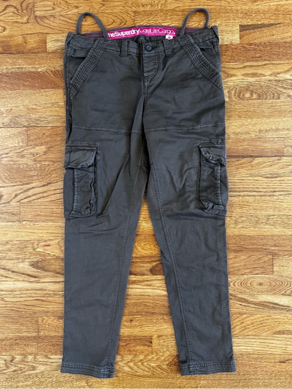 Superdry Brand Utility Cargo Pants - GC - Size L